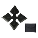Shadow Vane Balanced Throwing Star - Matte Black