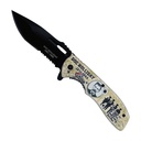 Tombstone Operator Assisted Opening Knife - Multicolor Aluminum