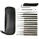 Shirt-Pocket Vault 19-Piece Lock Pick Set - Clockspring Steel