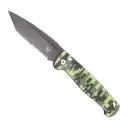 Digital Recon Rapid-Deploy Tanto Automatic Knife - Camo Aluminum